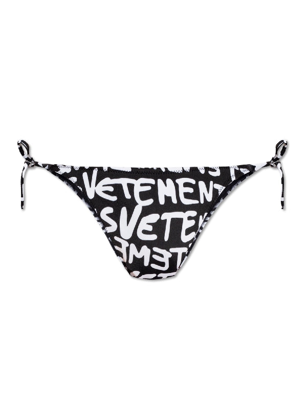 Logo Printed Bikini Bottom