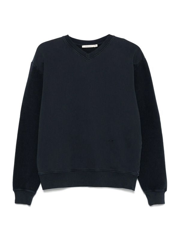 Oliver V-neck Cotton Sweater