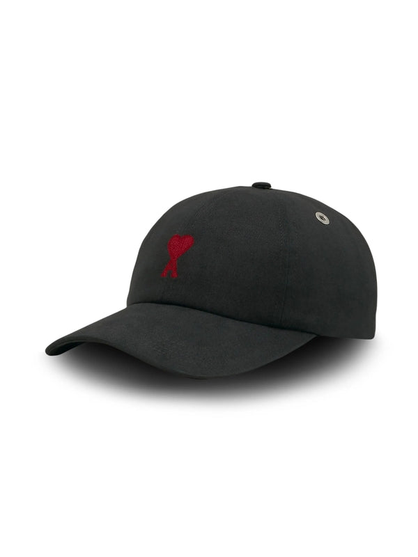Ami Black Ball Cap