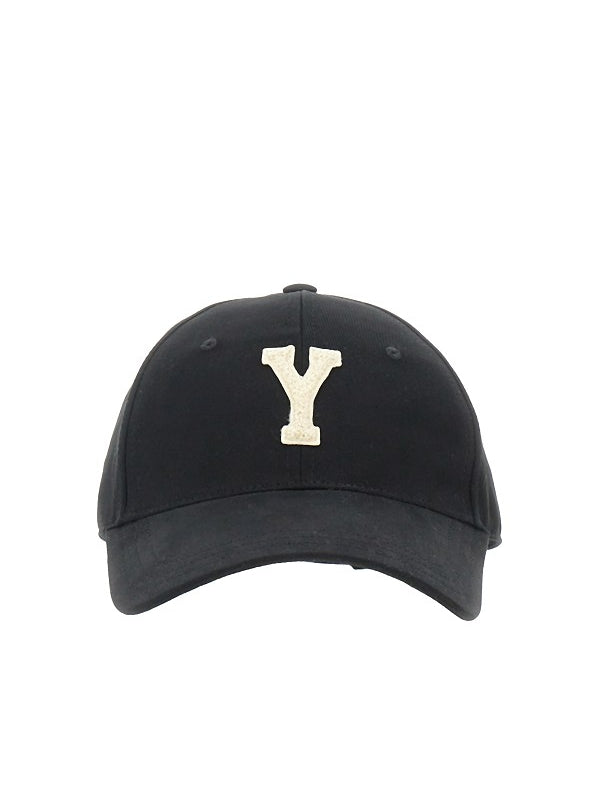 Saint Laurent Black Ball Cap