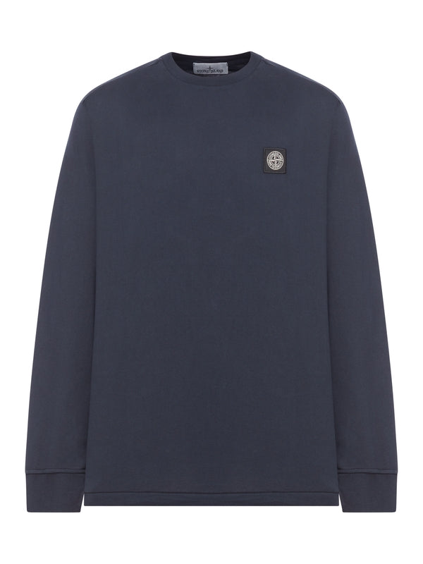 Stone Island Navy Long Sleeve Top