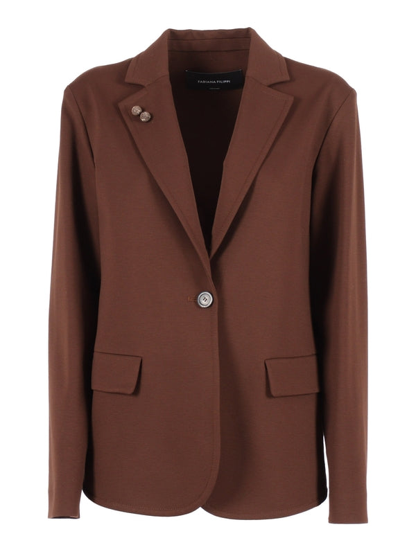 Fabiana Filippi Brown Tailored Jackets