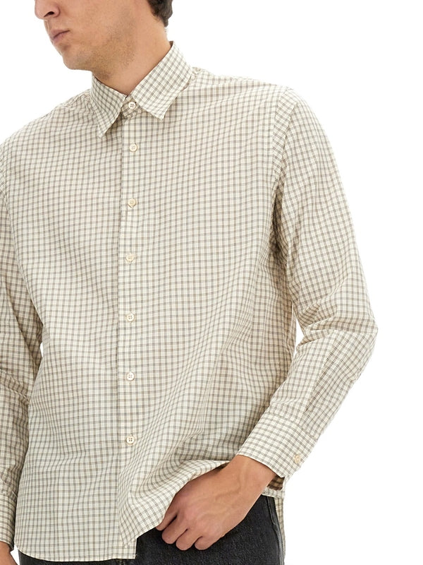 Check Pattern Cotton Shirt