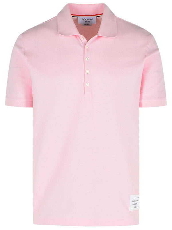 4-Bar Cotton Polo Shirt