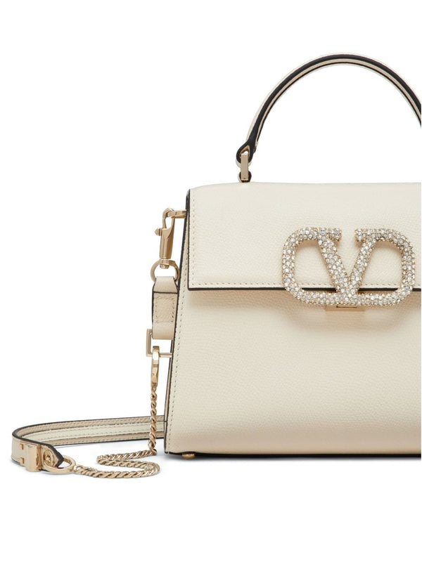 Valentino White Tote Bag