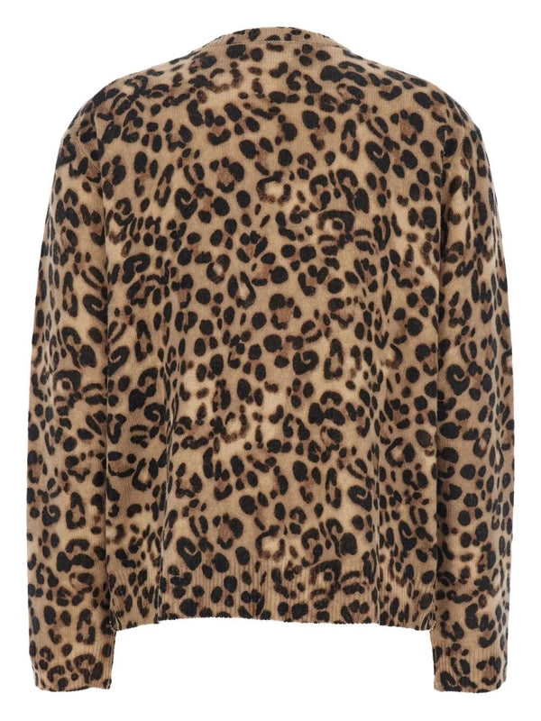 Semi-Couture Leopard Brown Knit