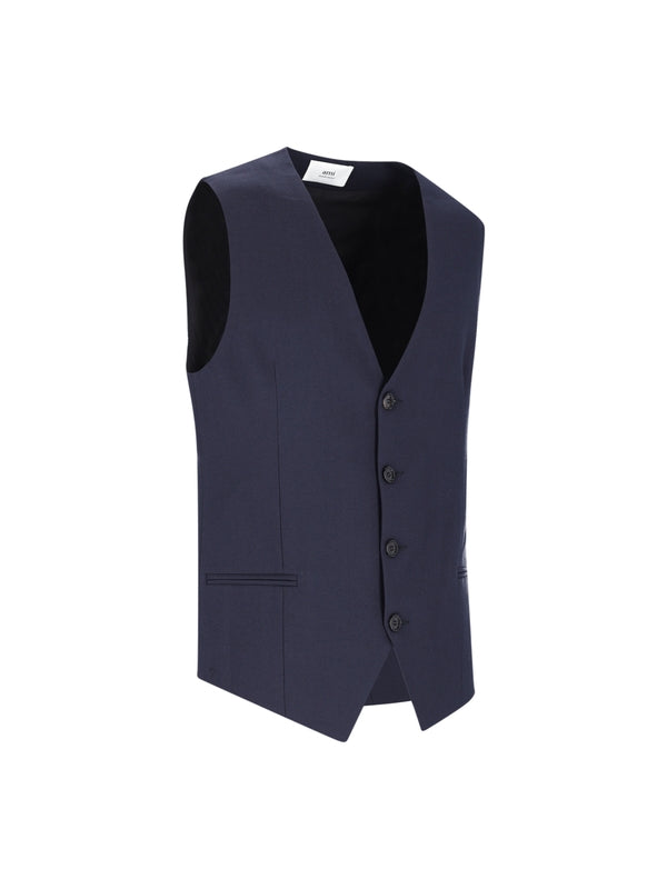 Tailored Wool Vest