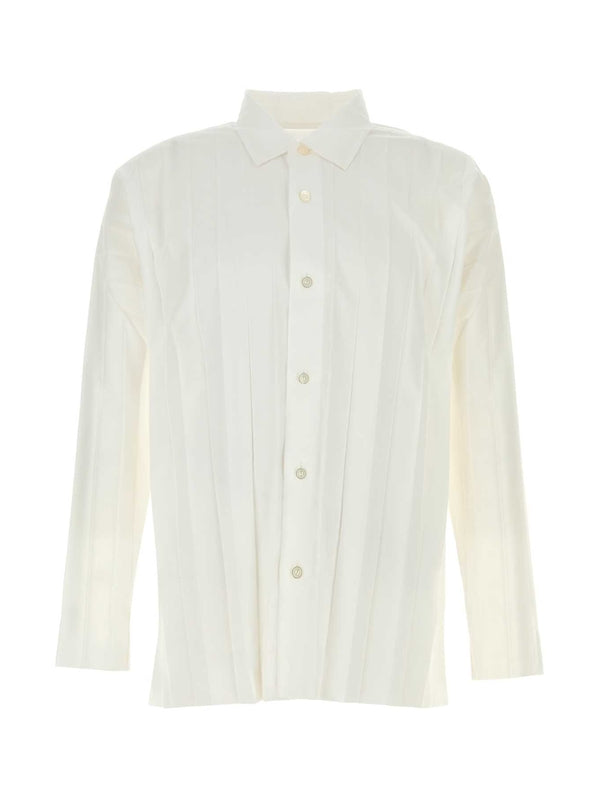 Wide Pleats Shirt