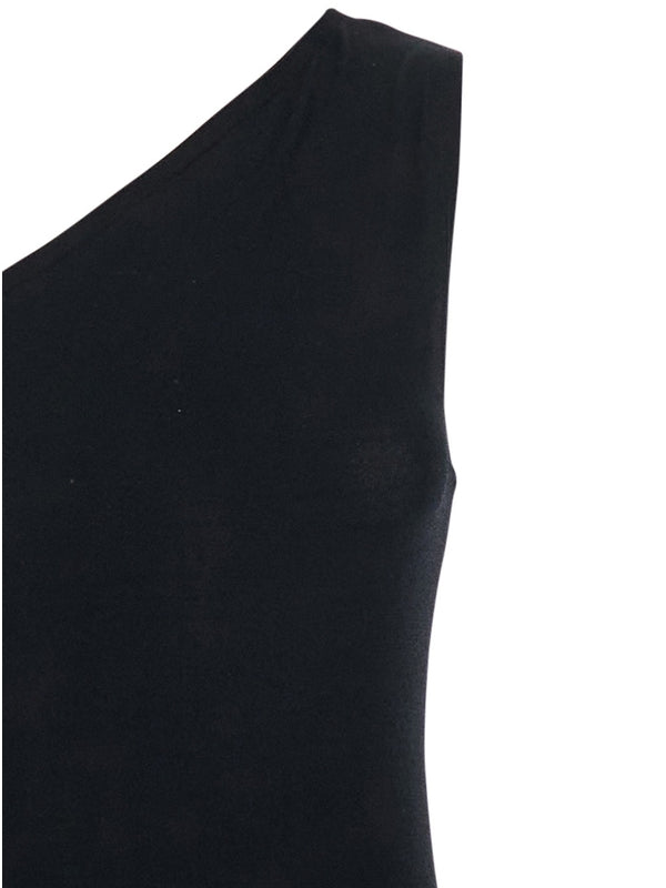 One-Shoulder Sleeveless Long Dress