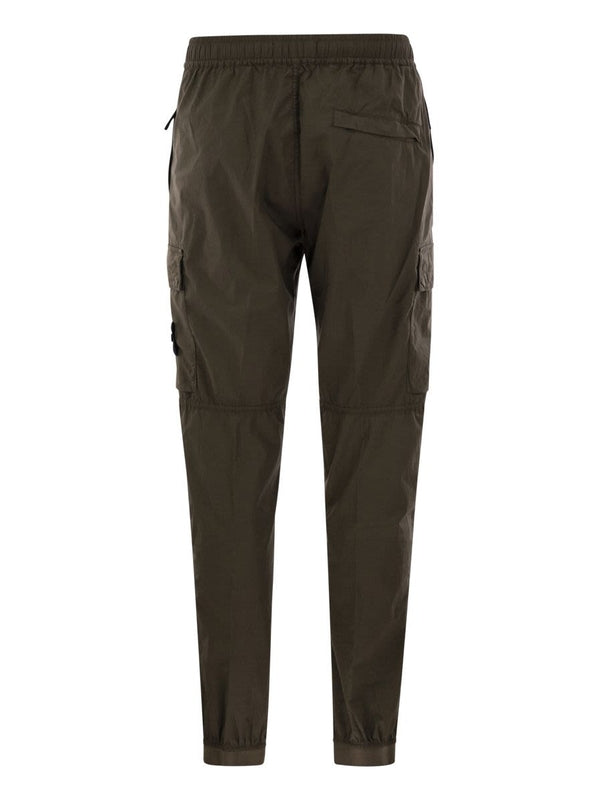 Wappen Patch Drawstring Cargo Pants