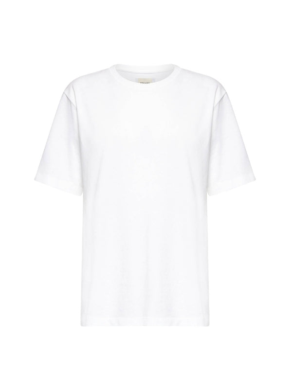 KHAITE T-shirts and Polos White Half Sleeve