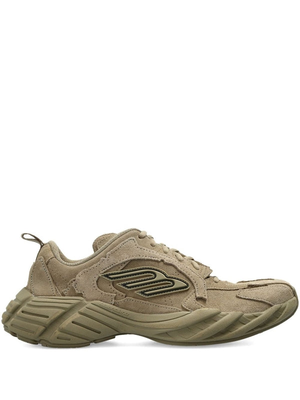 Balenciaga Green Low Top Sneakers