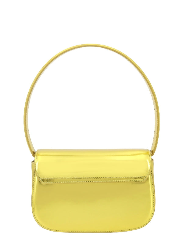 DIESEL - 1dr Mirror Leather Shoulder Bag - Jente