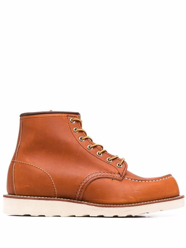 Red Wing Brown Lace-Up Boots