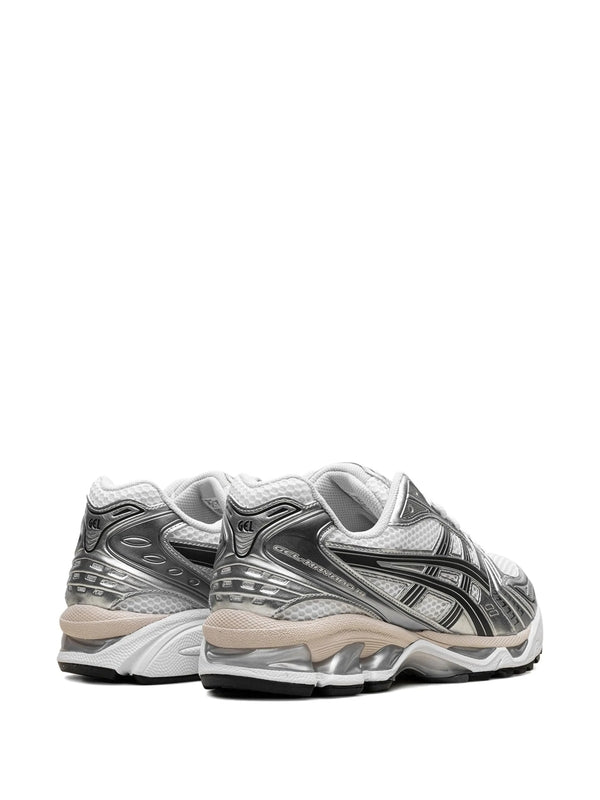 Asics White Silver Low Top Sneakers