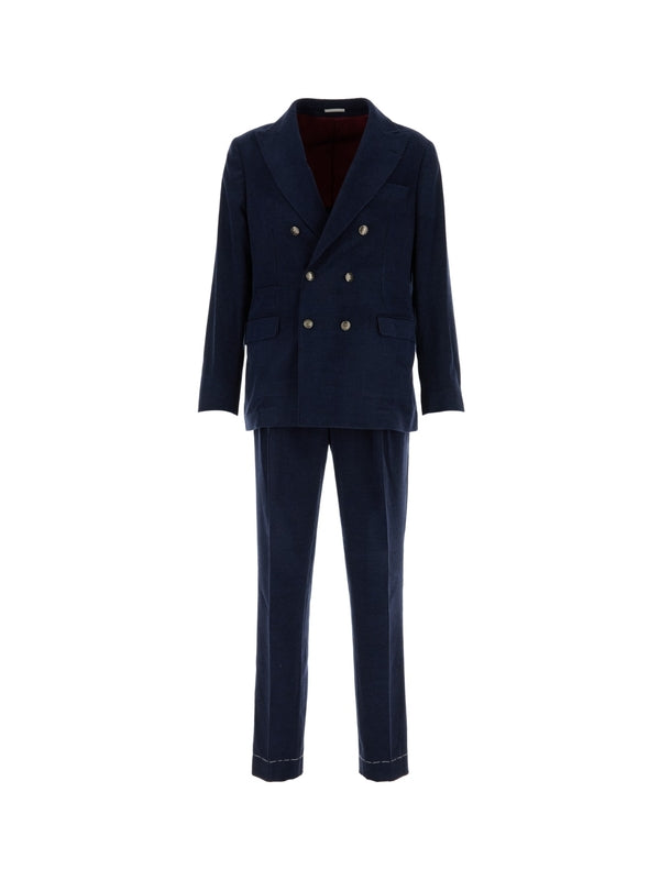Brunello Cucinelli Navy Suits