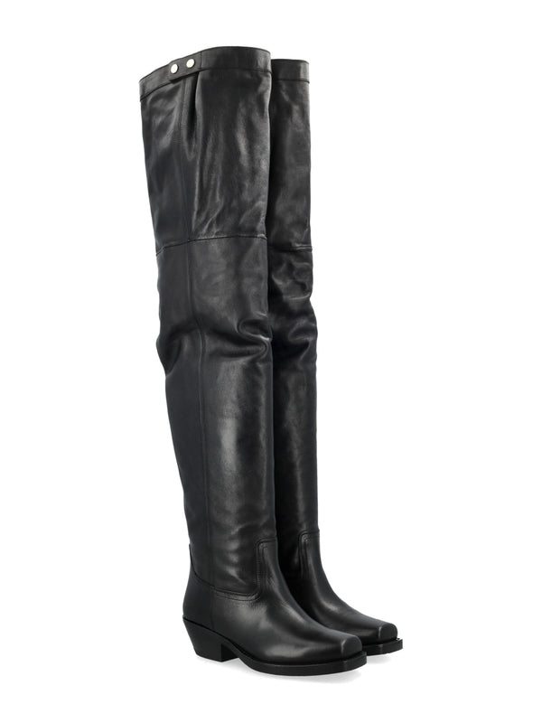 Amati Leather Knee High Boots