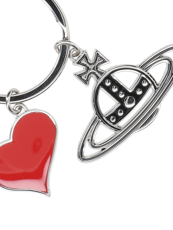 ORB Heart Pendant Keyring