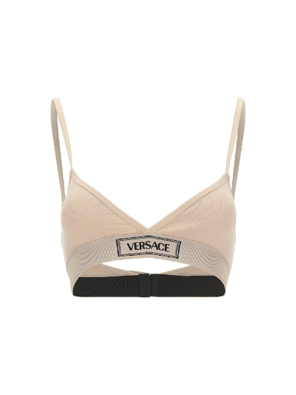 90s Vintage Logo Banding Bralette