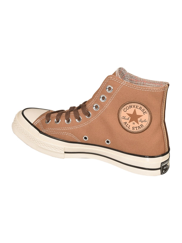 Converse Beige High Top Sneakers