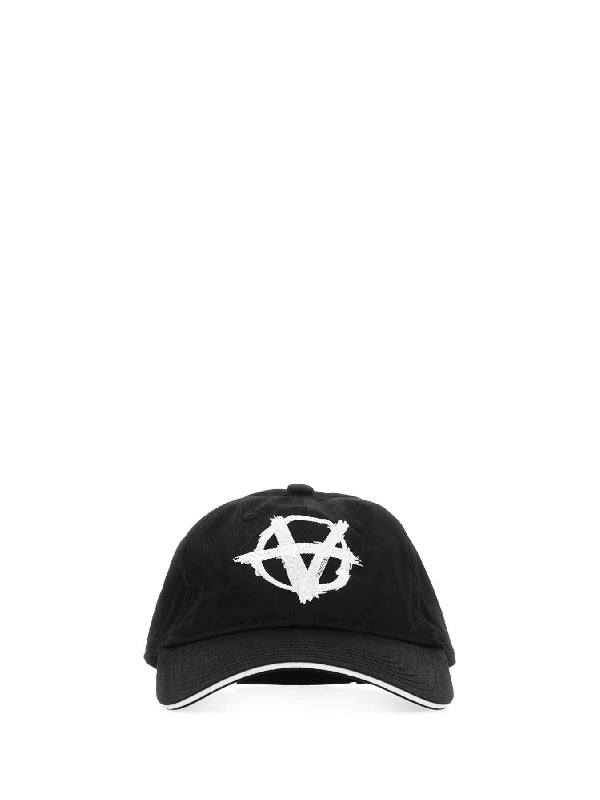 Double Anarchy Cotton Baseball Cap