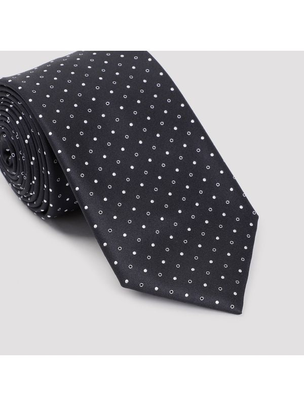 Dot Printing Silk Necktie