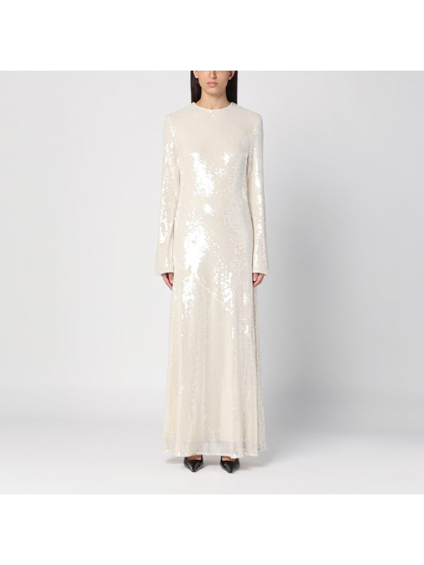 All-over Sequined Long Dress