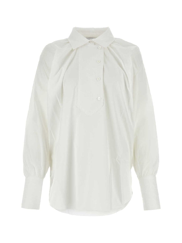 Half Button Cotton Shirt