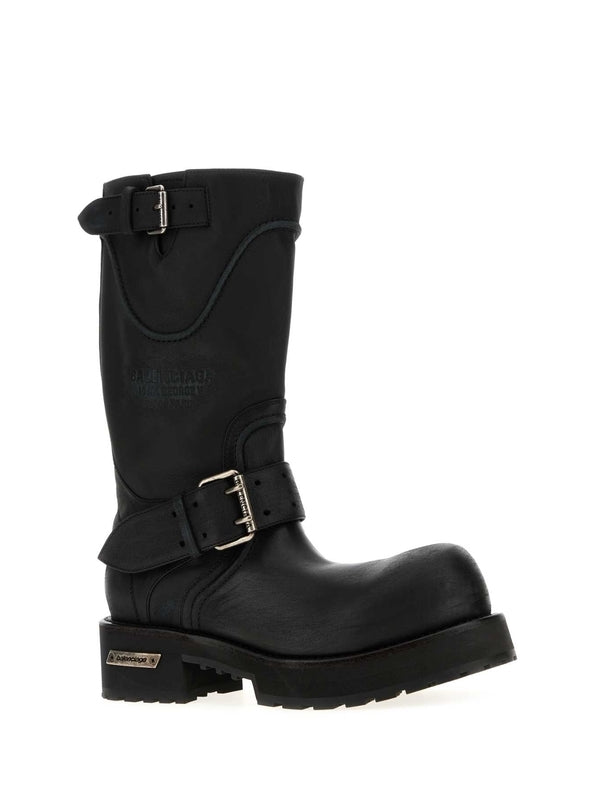 Balenciaga Black Middle Boots