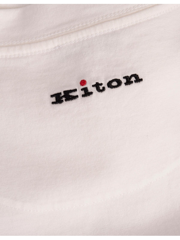 Logo Embroidery Cotton Short Sleeve T-Shirt