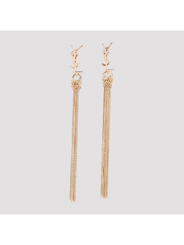 Cassandra Logo Hoop Earrings