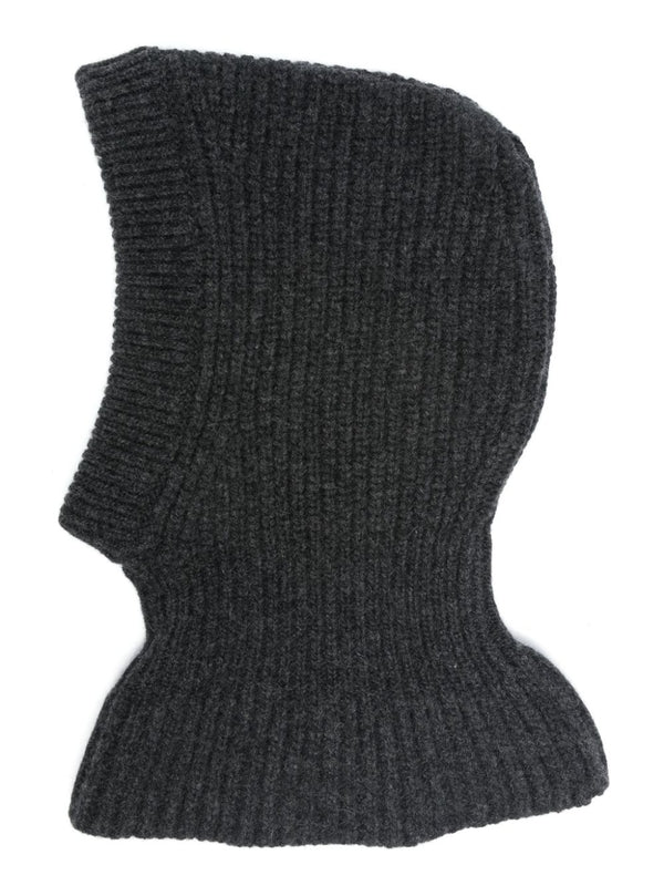 Ribbed Wool Balaclava