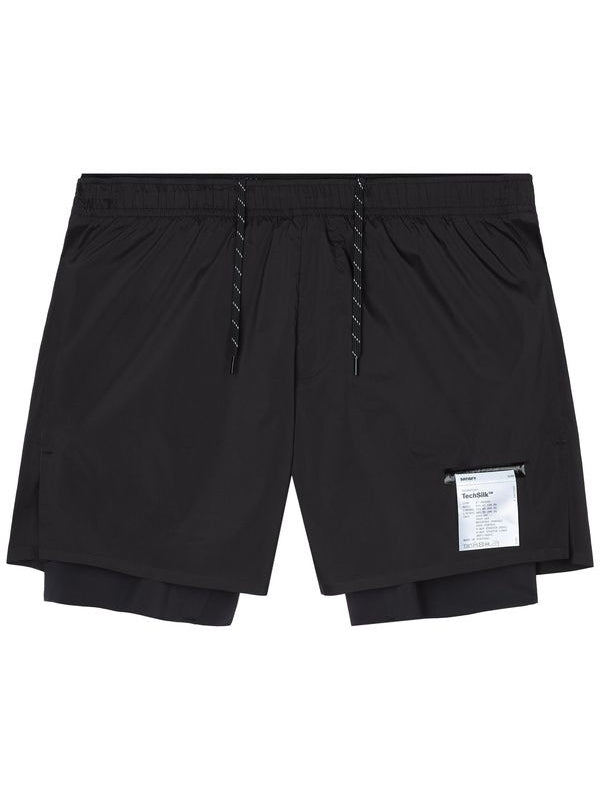 Satisfy Short Techsilk 8 Inch Black Shorts