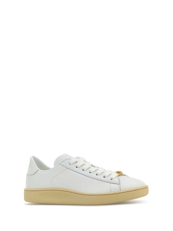 Valentino White Low Top Sneakers