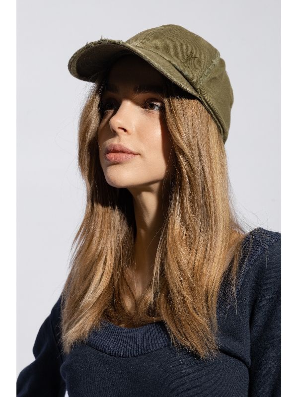 Cassandra Washed Denim Cap