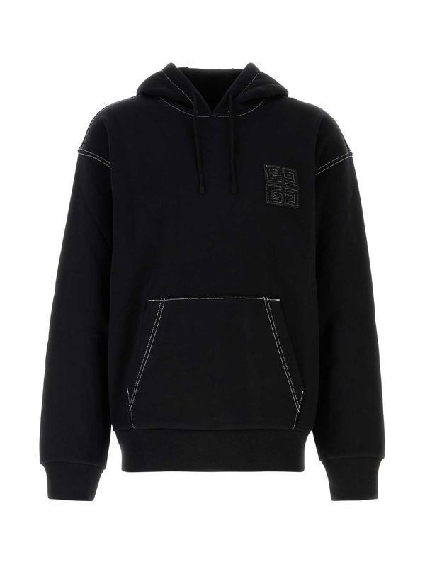 4g Logo Cotton Hoodie