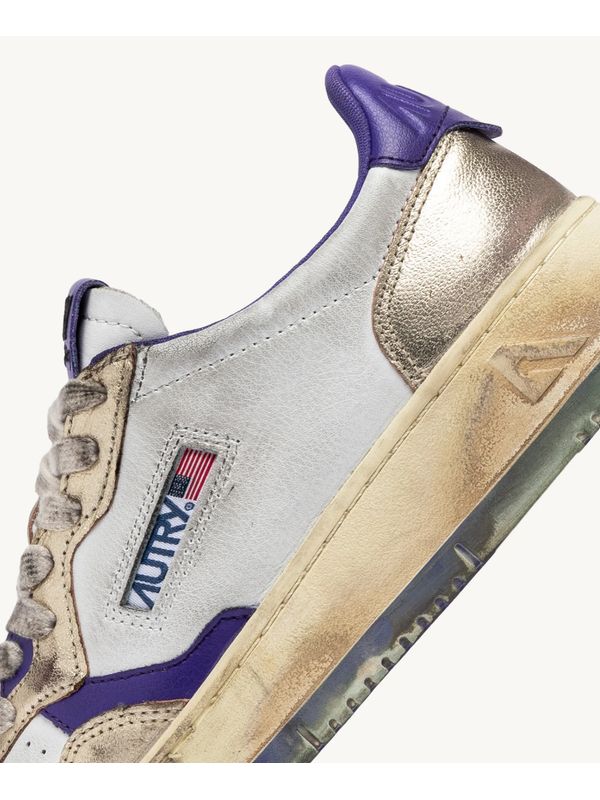 Super Vintage Metallic Sneakers