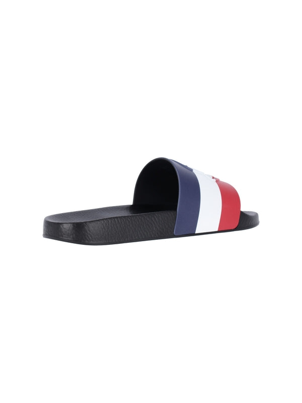 Moncler Multicolor Slides