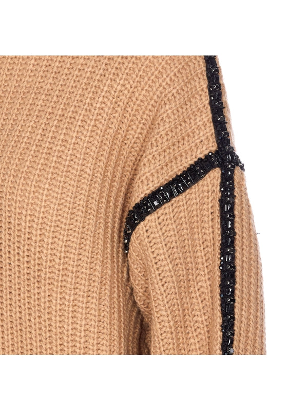 Essentiel Antwerp Beige Knitted