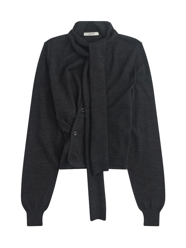 Twist Wool Blend Cardigan