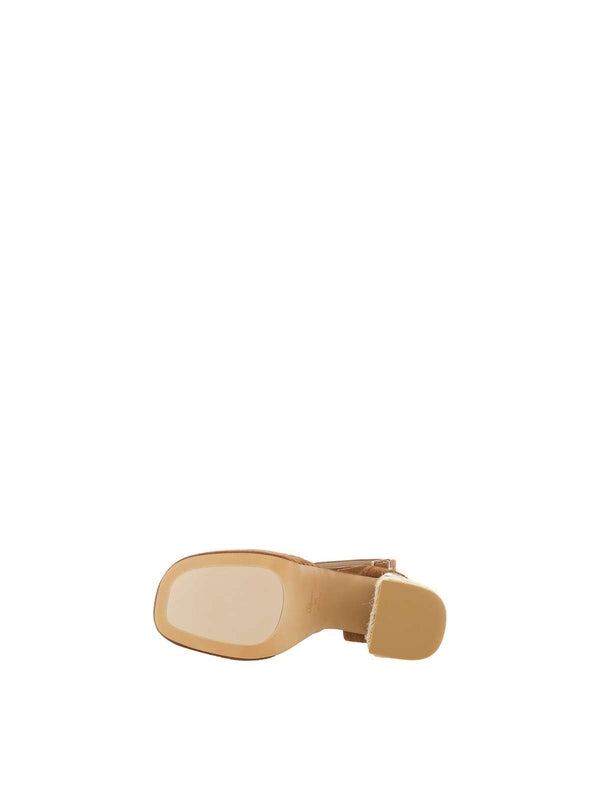 Castañer Brown Wedge Sandals