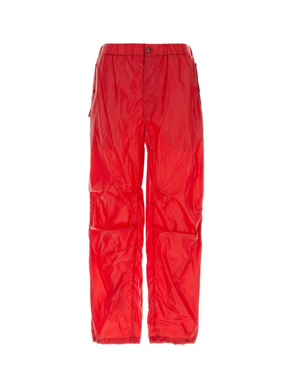 Drawstring Cargo Pants