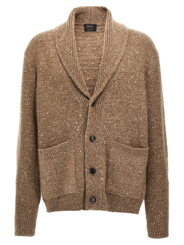 Shawl Collar
  Cashmere Cardigan