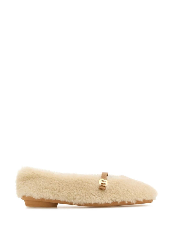 Shearling Flat Shoes
