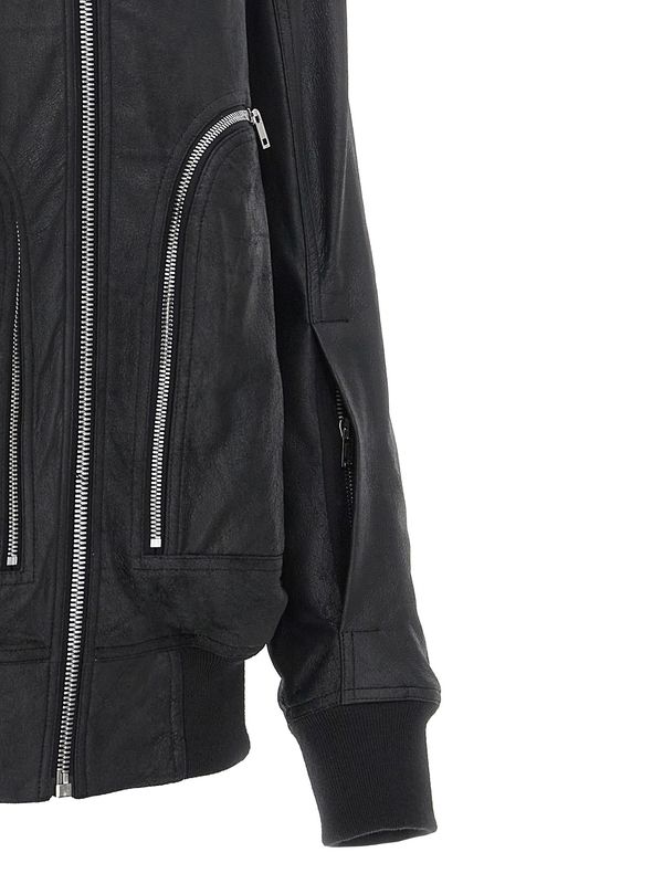 Bauhaus Flight Leather Bomber Jacket