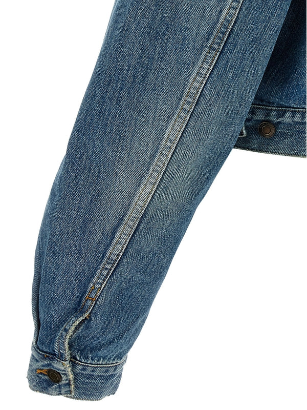 80s Crop Denim
  Jacket