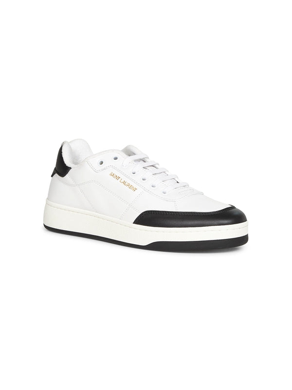 Saint Laurent White Low Top Sneakers
