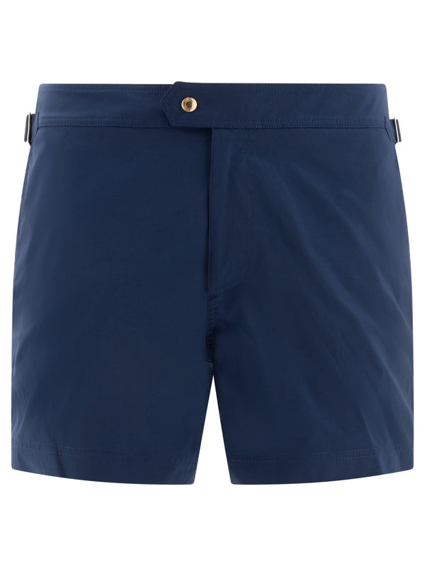 Logo Tab Swim Shorts