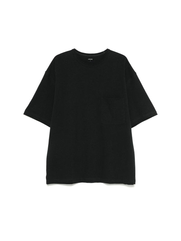 Seamless Crewneck Cotton Short
  Sleeve T-Shirt