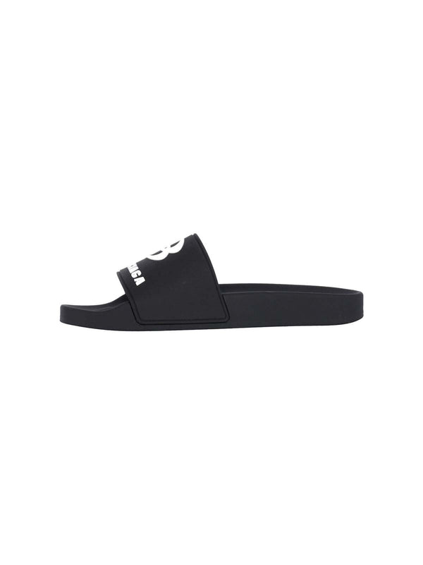 Balenciaga Black Slides